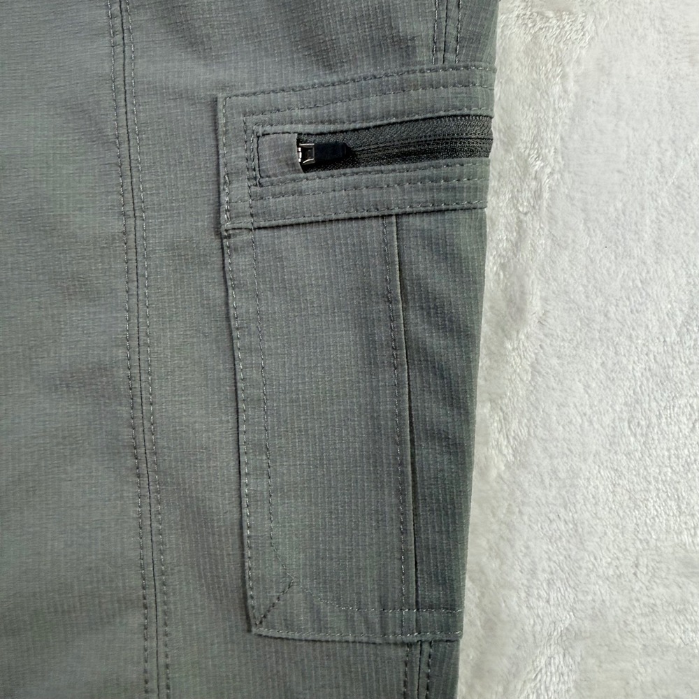 KUHL Horizn Cargo Pants Womens 8 Short Gray Hiking Outdoor Ripstop Utility - Picture 2 of 12
